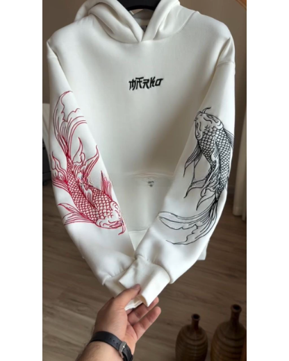 هودی طرح دار مردانه مدل SCALE