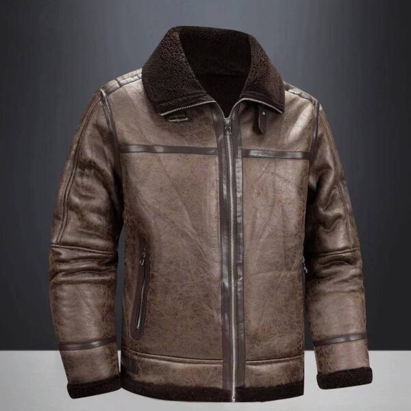 کاپشن چرم بوفالو