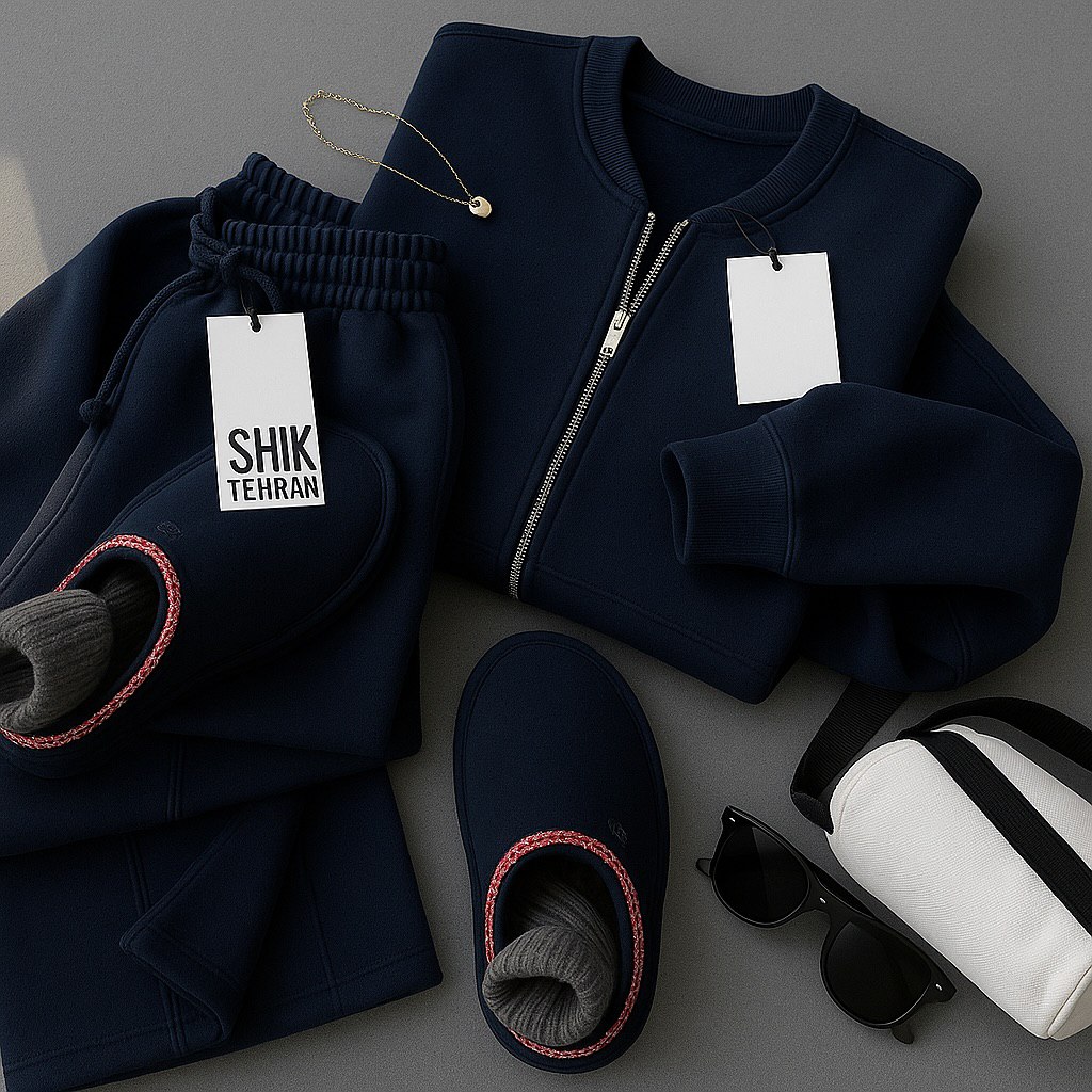 ست زنانه سویشرت شلوار ویشکا - Image 6