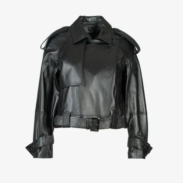 کت چرم زنانه چرم مشهد