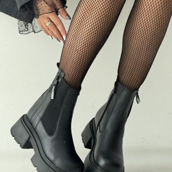 نیم بوت زیپی تیک