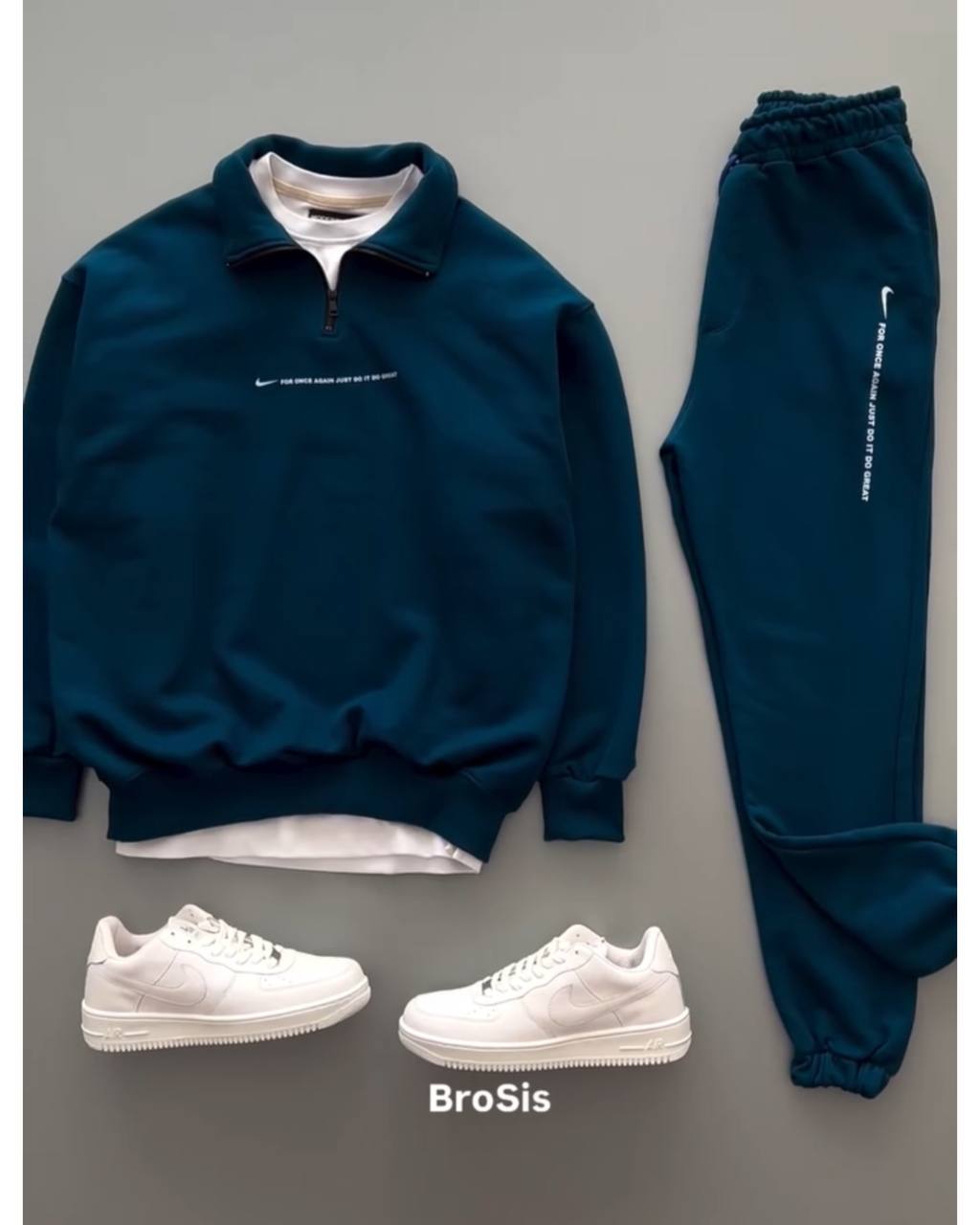 ست مردانه دورس نیم زیپ جاگر