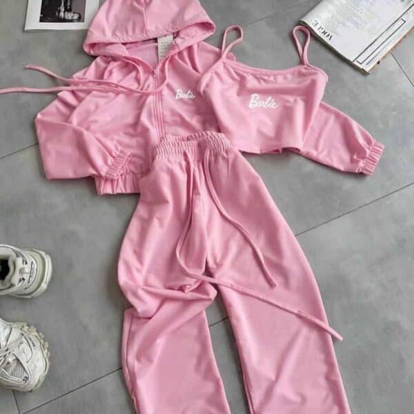 ست اسپرت زنانه سه تیکه نبات