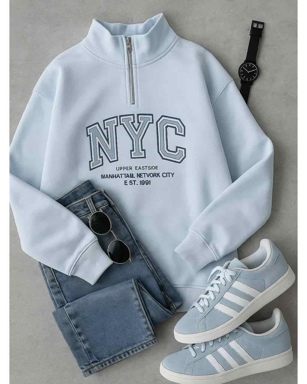 ❌ دورس زنانه نیم زیپ نفس ❌