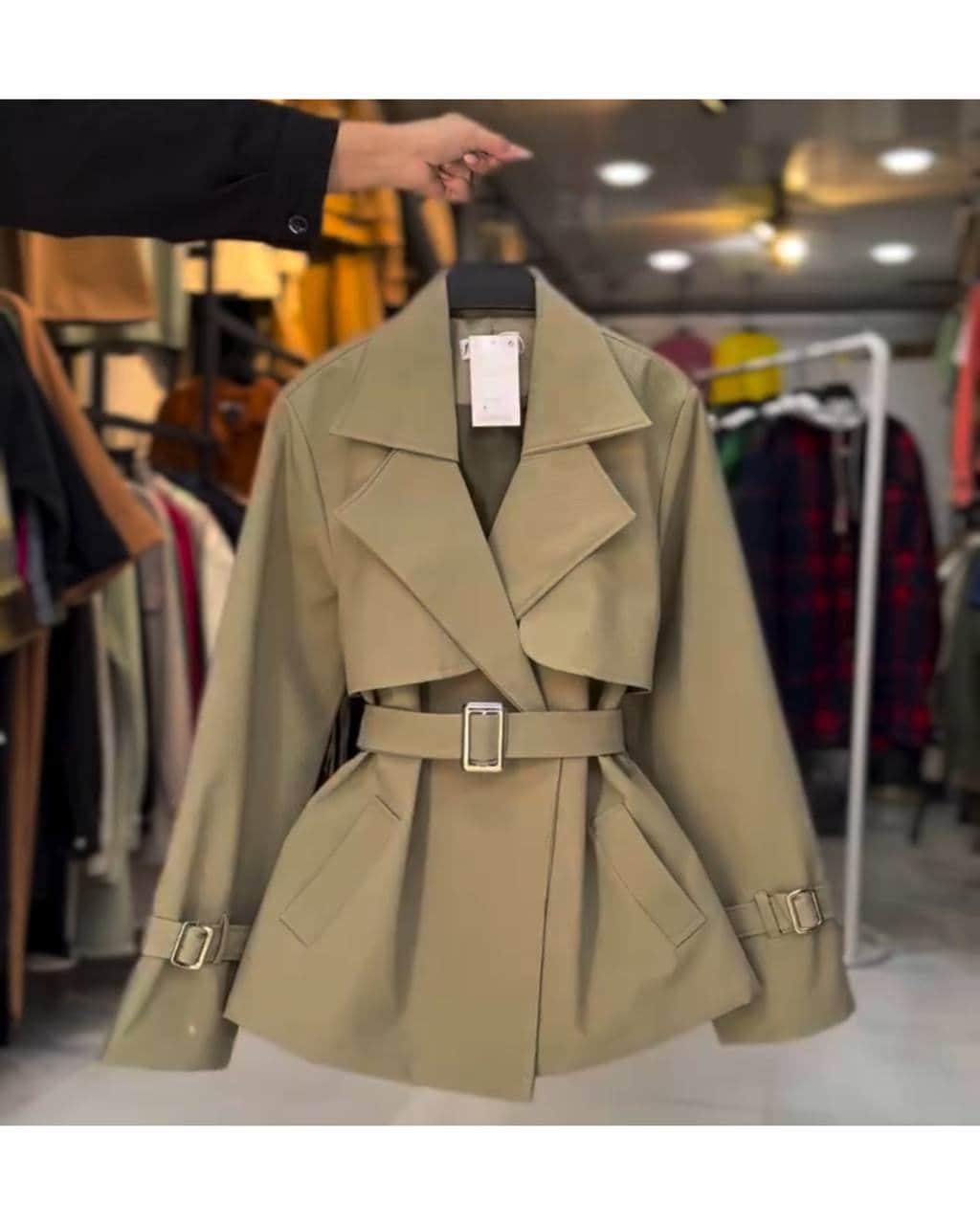 بارونی دخترانه کوتاه ازمیر - Image 5