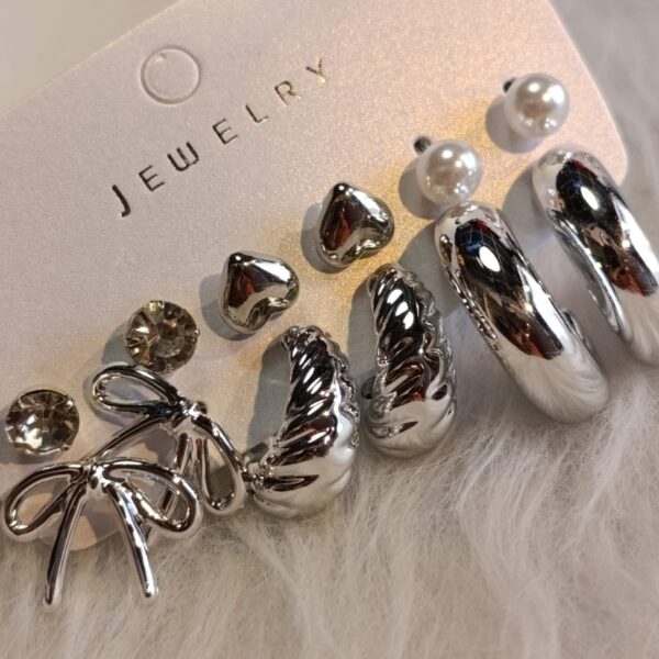 پک گوشواره ترند دخترانه استیل