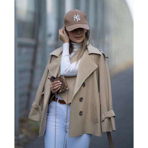 ترنچ کت و ژیله زنانه غزاله