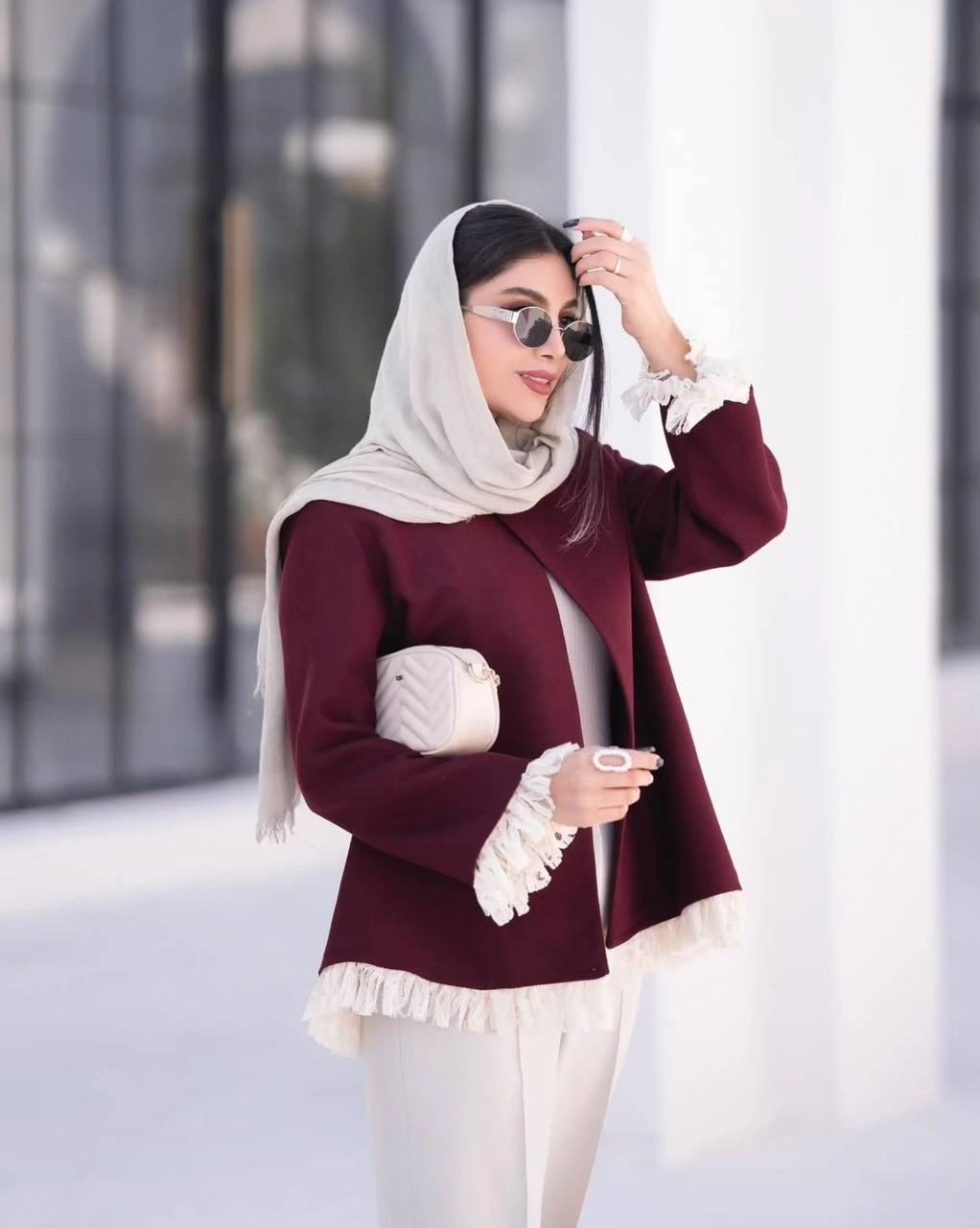 💖 مانتو کتی دخترانه چری زویا – عروسکی و ترند! ✨