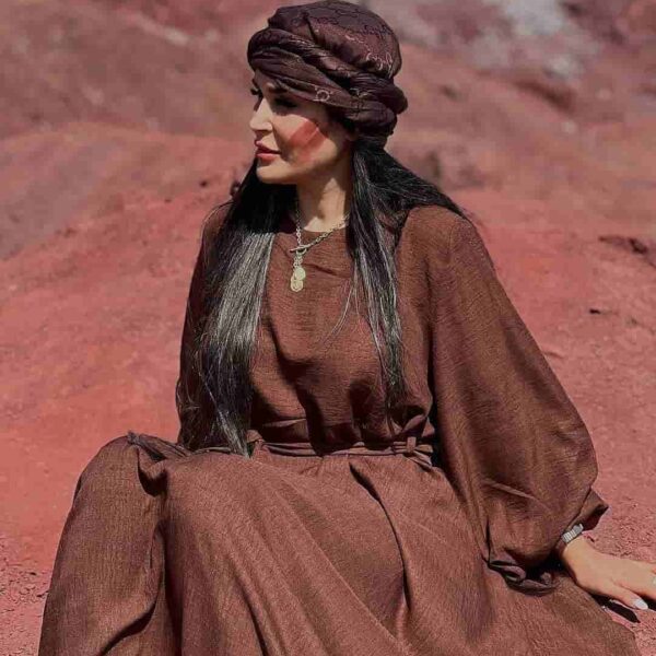 🌿 کفتان ساحلی زنانه بلند سفورا