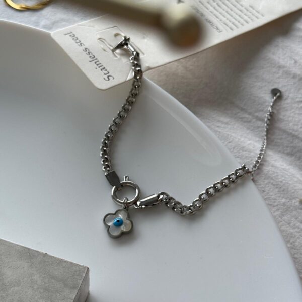 دستبند چشم نظر استیل