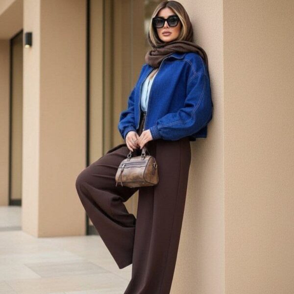 ست کت شلوار جین تنسل و مازراتی تانسو