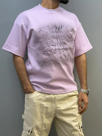 تیشرت گرم بالا مردانه گلدوزی