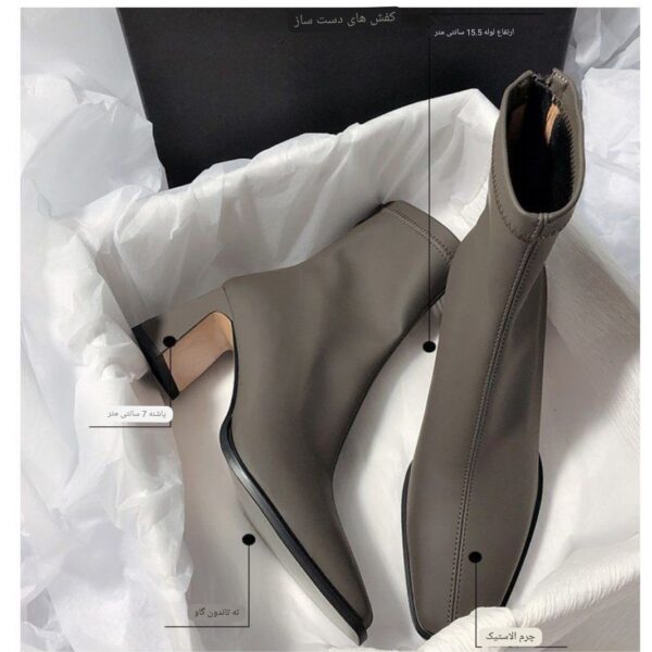 بوت زنانه پاشنه دار رسمی