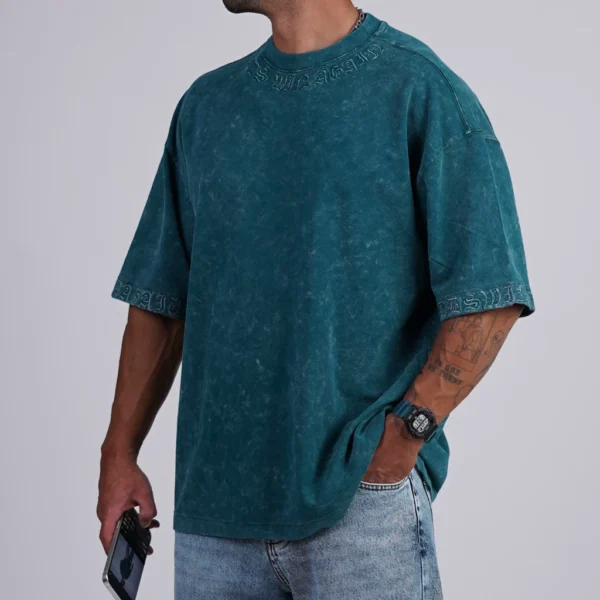 تیشرت یقه گرد ترک