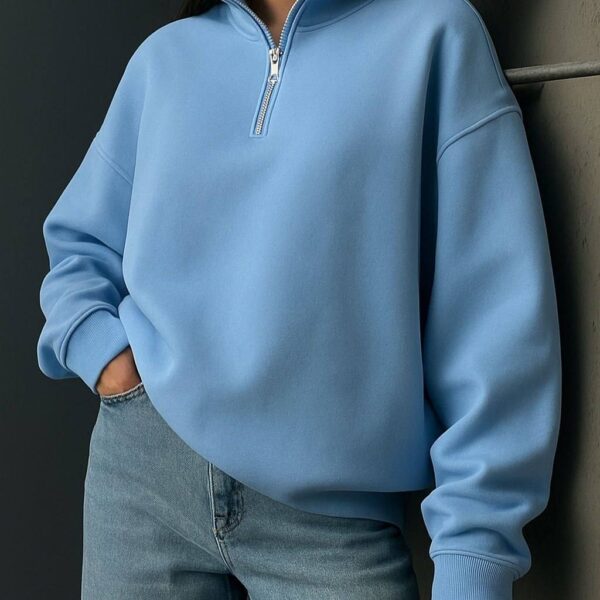 دورس زنانه پلار نیم زیپ ساده