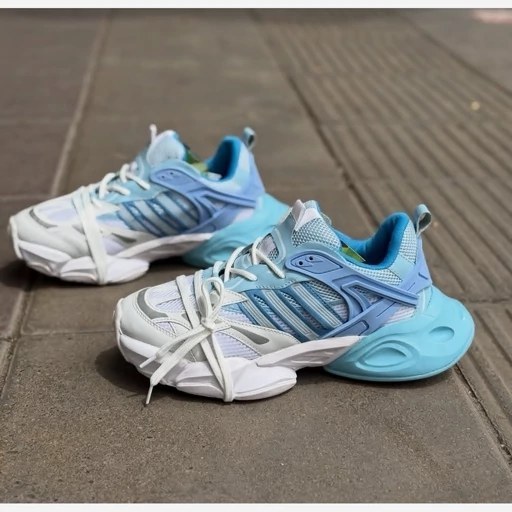 کتانی آدیداس دیلاکس مردانه رنگ سفید آبی