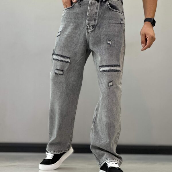 شلوار مردانه بگ سنگشور طوسی