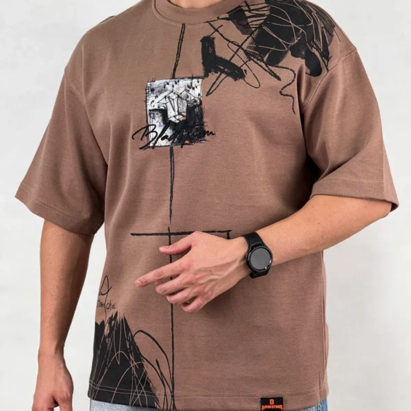 تیشرت مردانه اسپرت مدل لش استورم