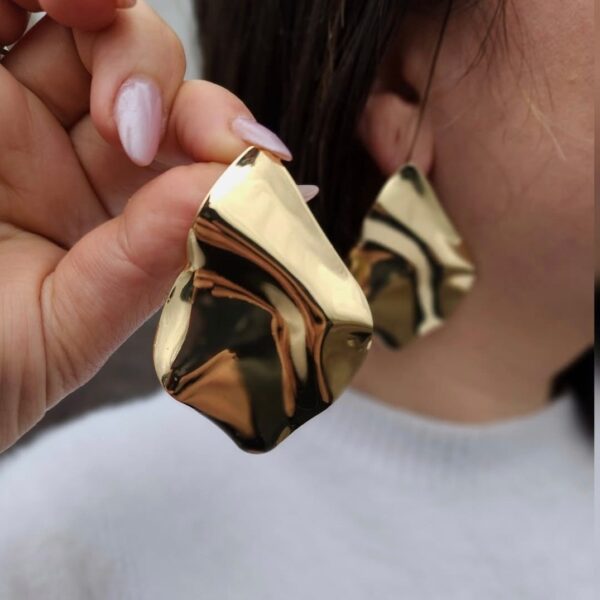 گوشواره فشن مدل چروک