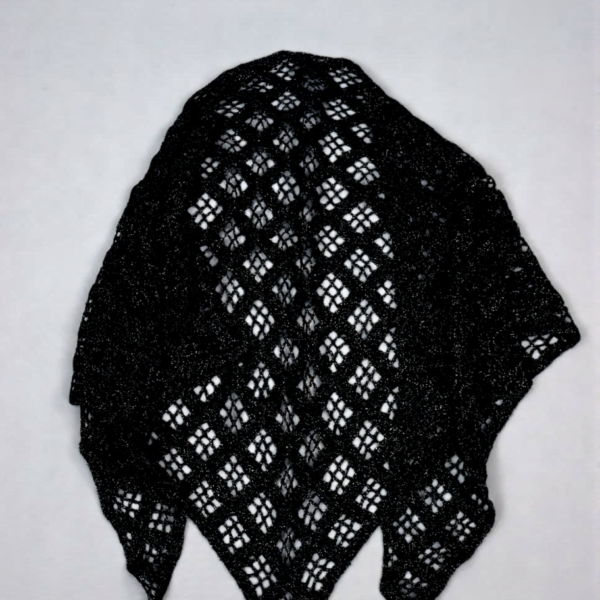 اشارپ بافتنی شیک مدل شب تاب