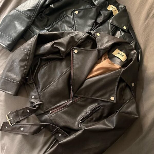 کاپشن چرمی M&A